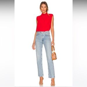 Amanda Uprichard Silk Blouse